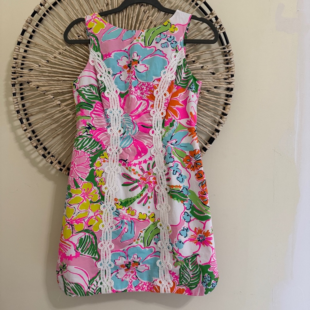 Lilly Pulitzer Multicolor Floral Mini Dress